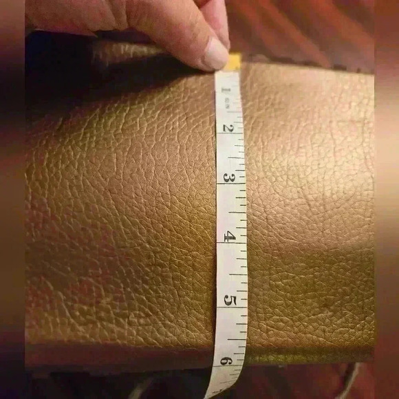 Adrienne Vittadini Large Laptop Travel Tote Fabric with Leather Trim EUC - Picture 13 of 16